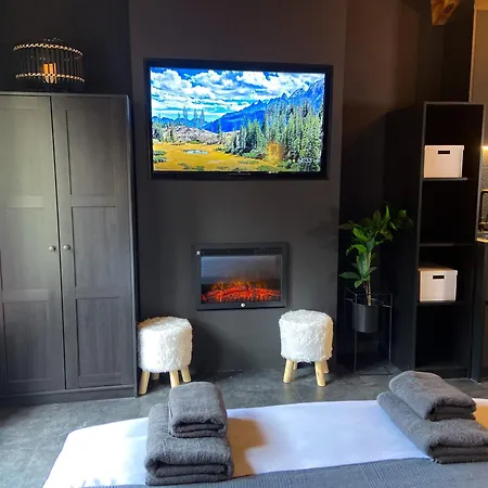 Modern Black Penthouse En Valle De Incles - Parking Gratis L By Bonesvacances *